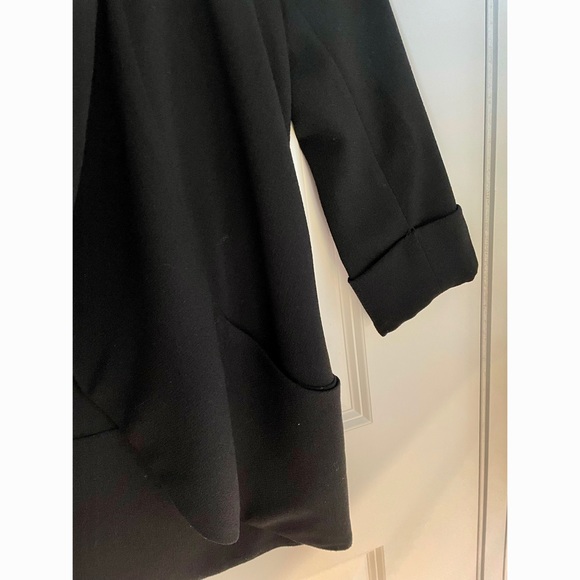 Wilfred Black Open Front Blazer - Size 0 - Picture 3 of 5